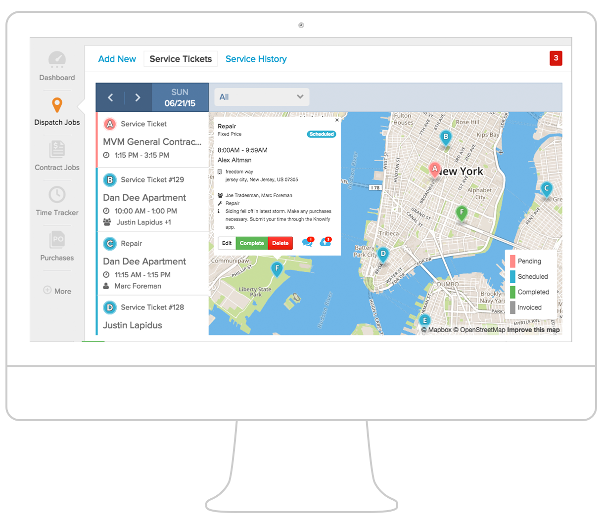 HVAC Dispatch Management