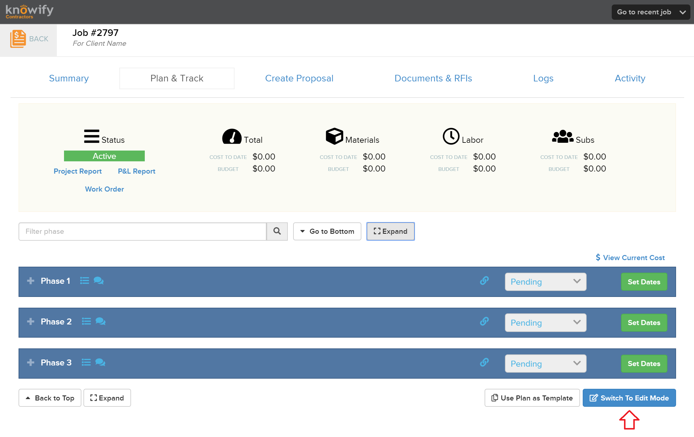 switchtoedit__ Why can't I track time for my active job?