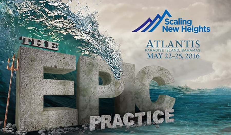 Visual from Woodard Group to announce Scaling New Heights 2016: "The Epic Practice" | Knowify