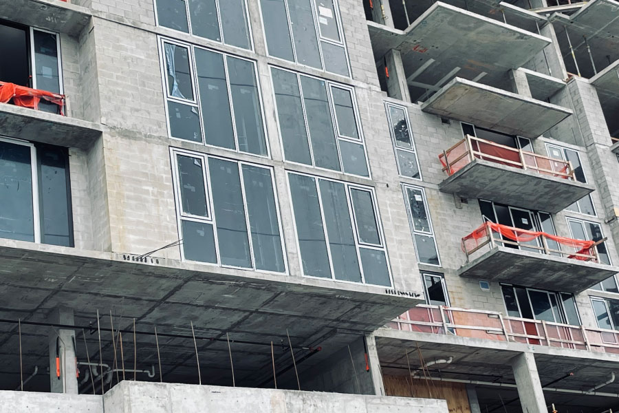 Picture of a job site in Miami | How to write a construction RFI | Knowify