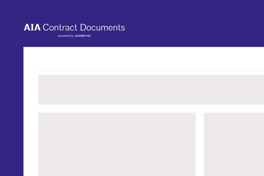 Abstraction of an AIA G702 form and AIA Contract Documents logo | How to fill out an AIA G702 form | Knowify