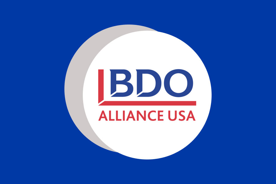 Visual using the BDO Alliance USA logo to announce our attendance to Evolve: 2024 BDO Alliance USA Conference | Events | Knowify