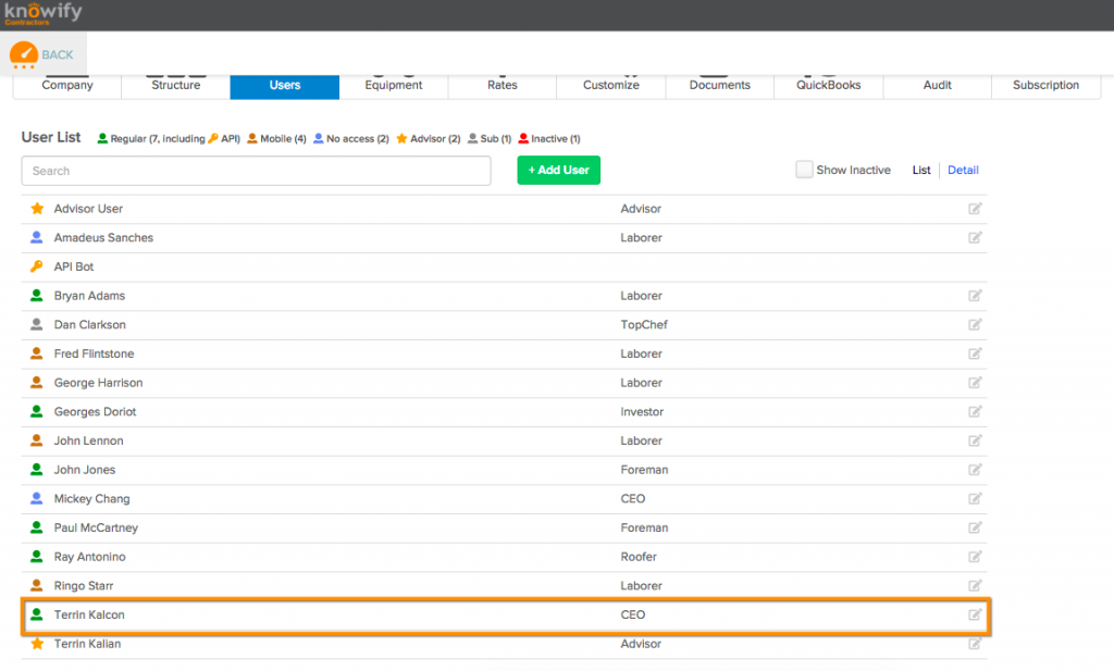 How Do I Change A Login Email Knowify